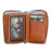 Elvis Leather Zipper Wallet - LuggageDesigners