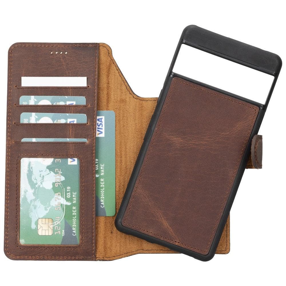 Magic Google Pixel 7 Pro Detachable Leather Wallet Case Mizuri Leather
