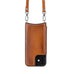 Saff iPhone 12 Mini Leather Case with Shoulder Strap Mizuri Leather