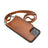 Saff iPhone 12 Mini Leather Case with Shoulder Strap Mizuri Leather