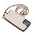 Saff iPhone 12 Pro Max Leather Case with Shoulder Strap Mizuri Leather