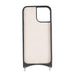 Saff iPhone 12 Pro Max Leather Case with Shoulder Strap Mizuri Leather