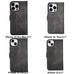 Magic iPhone 15 Pro Max Detachable Leather Wallet Case Mizuri Leather