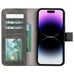 Magic iPhone 15 Detachable Leather Wallet Case - LuggageDesigners