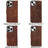 Magic iPhone 15 Pro Detachable Leather Wallet Case - LuggageDesigners