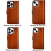 Magic iPhone 15 Pro Max Detachable Leather Wallet Case Mizuri Leather