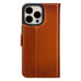 Magic iPhone 15 Pro Detachable Leather Wallet Case - LuggageDesigners