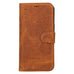 Magic iPhone 15 Pro Detachable Leather Wallet Case - LuggageDesigners