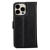 Magic iPhone 15 Plus Detachable Leather Wallet Case - LuggageDesigners