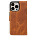 Magic iPhone 15 Pro Max Detachable Leather Wallet Case Mizuri Leather