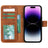 Magic iPhone 15 Pro Detachable Leather Wallet Case - LuggageDesigners