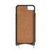 Saff iPhone SE / 8 / 7 Leather Case with Shoulder Strap Mizuri Leather