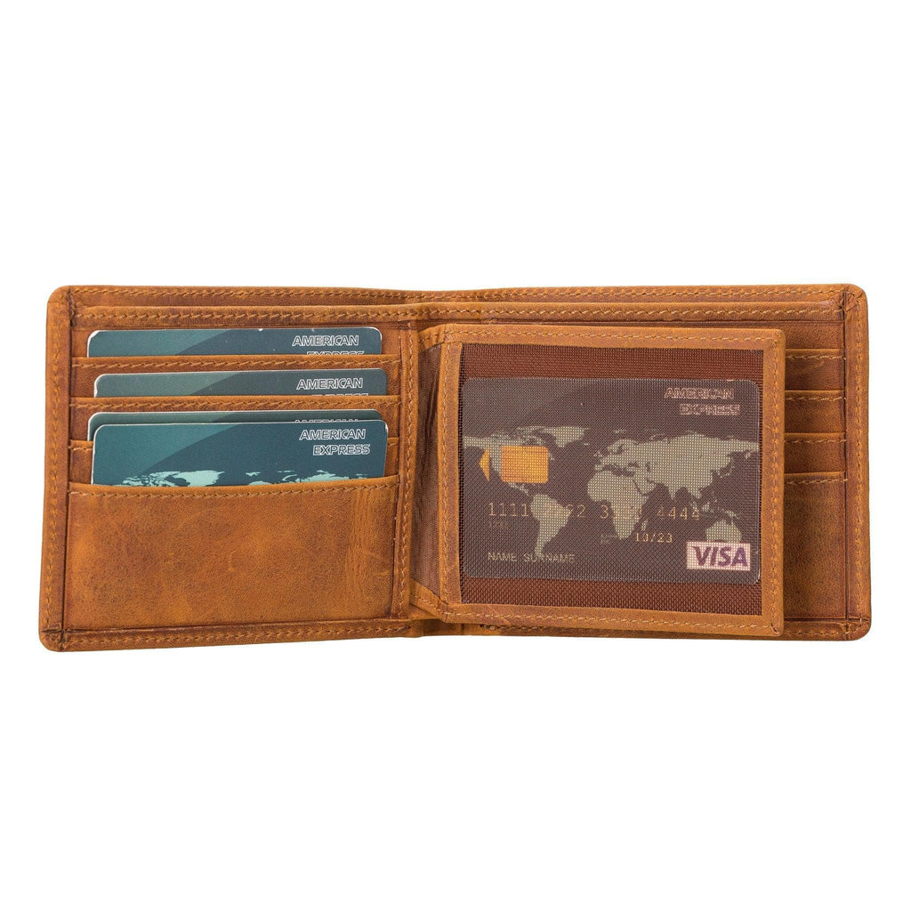 Marky Leather Men's Wallet Mizuri Leather