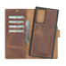 Magic Samsung Galaxy Note 20 Leather Detachable Wallet Case Mizuri Leather