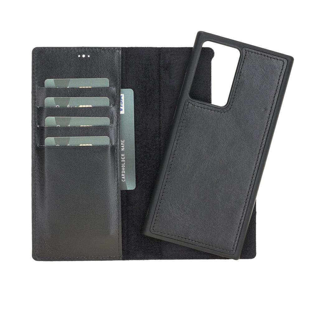 Magic Samsung Galaxy Note 20 Ultra Leather Detachable Wallet Case Mizuri Leather