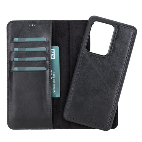 Magic Samsung Galaxy S20 FE Leather Detachable Wallet Case Mizuri Leather