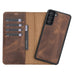 Magic Samsung Galaxy S21 Leather Detachable Wallet Case Mizuri Leather