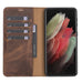Magic Samsung Galaxy S21 Ultra Leather Detachable Wallet Case - LuggageDesigners