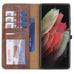 Magic Samsung Galaxy S21 Plus Leather Detachable Wallet Case Mizuri Leather