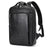 Double Zipper Main Bag Genuine Leather Large Capacity Crazy Horse Leather Outdoor Travel Leisure Backpack Social Buzz eSIMs