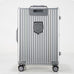 Suitcase Travel Luggage Trolley Front-Opening Large Capacity Aluminum Frame Carry-On Cabin Bag Social Buzz eSIMs