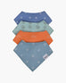 Sealife Wonder Bandana Bibs Collection Baldwin Baby Company