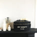 My Vanity Large Beauty Box, Black Bag-all