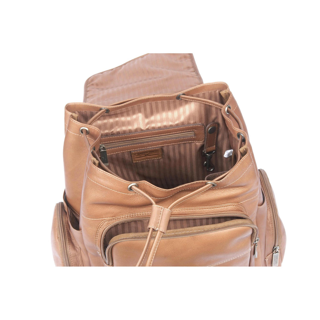 clair chase leather backpack Claire Chase Uptown leather Backpack