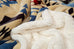Blue River Plush Throw Cowhide and Conchos