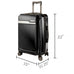 Ricardo Brentwood Hardside Fast Access Front Opening Carry-On Expandable Spinner Ricardo Beverly Hills