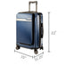 Ricardo Brentwood Hardside Fast Access Front Opening Carry-On Expandable Spinner Ricardo Beverly Hills