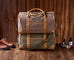 Personalized Weekender Bag with Shoes Compartment, Embroidered Travel Bag RockCow Leather Studio