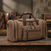 Canvas Travel Duffel Bag Canvas Weekend Bag Casual Carry On Bag For Men And Women RockCow Leather Studio
