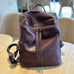 Large Women's Genuine Leather Backpacks, Handmade Vintage School Backpack for Women RockCow Leather Studio