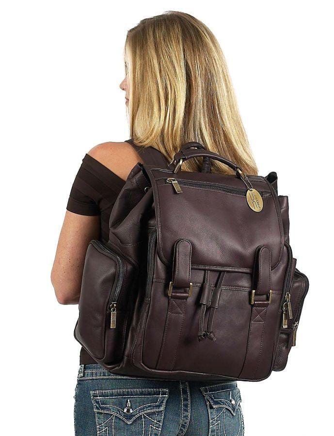 claire chase leather jumbo backpack Claire Chase Jumbo Backpack, Distressed Brown