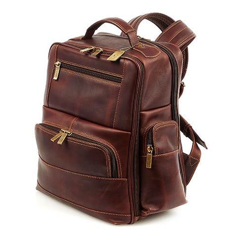 Claire Chase Legendary Executive Backpack Dark Brown Claire Chase