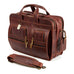 Claire Chase Legendary Executive Computer Briefcase Dark Brown Claire Chase