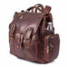 Claire Chase Legendary Jumbo Backpack Dark Brown