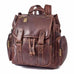 Claire Chase Legendary Jumbo Backpack Dark Brown