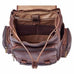 Claire Chase Legendary Jumbo Backpack Dark Brown