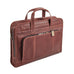 Claire Chase Legendary Professional Extra Large Leather Briefcase Dark Brown Claire Chase