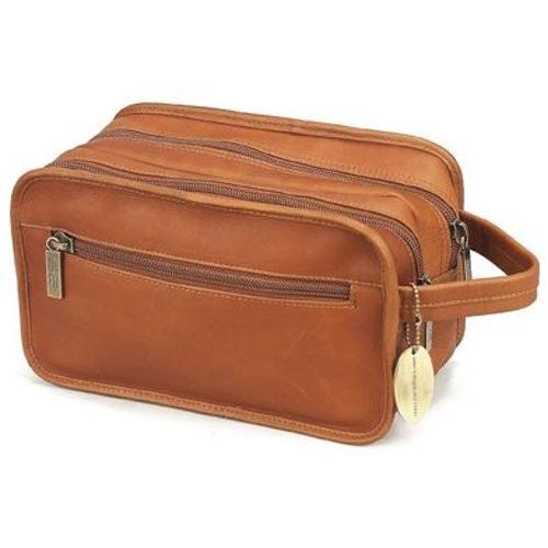 designer travel toiletry bag Claire Chase Luxury Leather Travel Kit