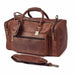 Claire Chase Rustic Sports Valise Brown