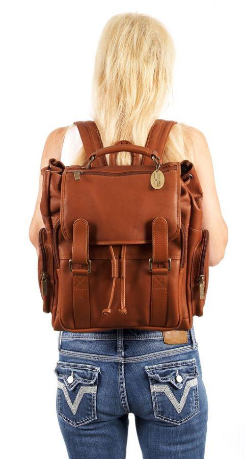 clair chase leather backpack Claire Chase Sierra Laptop Backpack