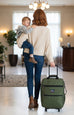 CLIPPER Rolling Carry-On Luggage (Made in USA) Tough Traveler - Made in USA since 1970