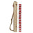 6 can Insulated Tube Cooler with Main Zipper & End Zipper Red Luggagedesigners