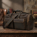 Crazy Horse Leather Duffle Bag Retro Large Capacity Tote Travel Bag Mens Weekender Overnight Bag RockCow Leather Studio