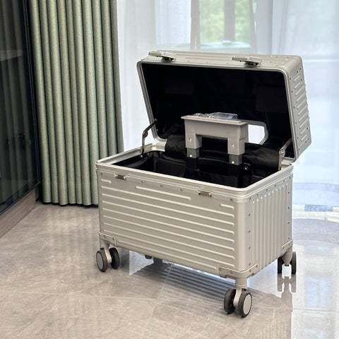 All-aluminum Luggage Travel Photography Trolley Case Social Buzz eSIMs