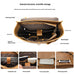 Leather Horse Leather Outdoor Bag Large Capacity Leisure Laptop Travel Backpack Social Buzz eSIMs