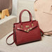 Elegant  Large Capacity Genuine Leather Handbag – Retro Style Tote for Women Trendy Attic Store01